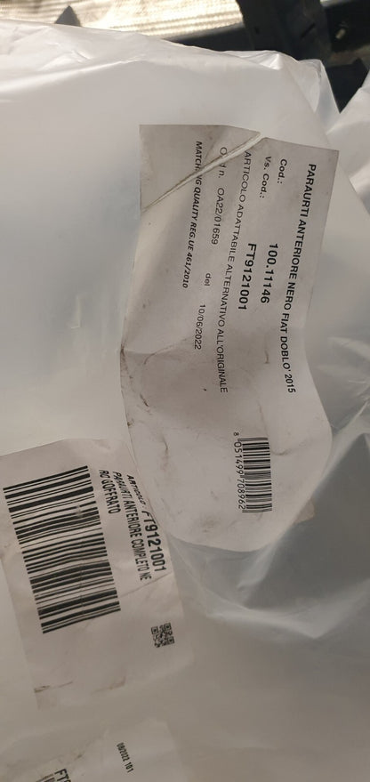 Paraurti Anteriore Fiat Doblò Mod dal 2015  FT9121001