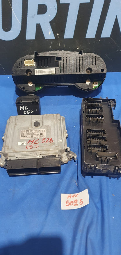 Kit accensione elettronica Chiave e blocchetto Mercedes Ml 320 W164