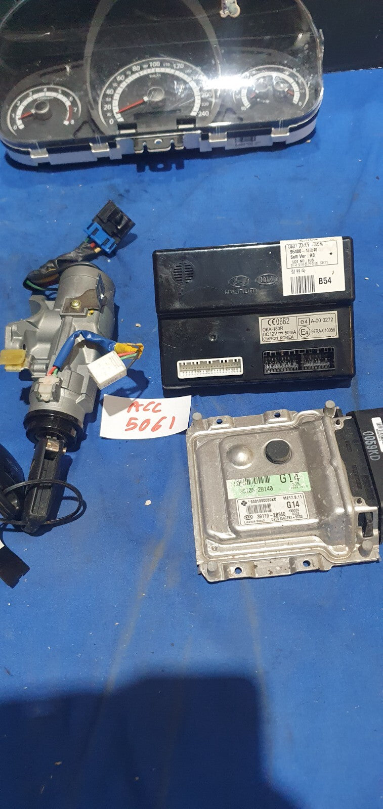Kit accensione elettronica Chiave e blocchetto Kia Ceed 1.4 B