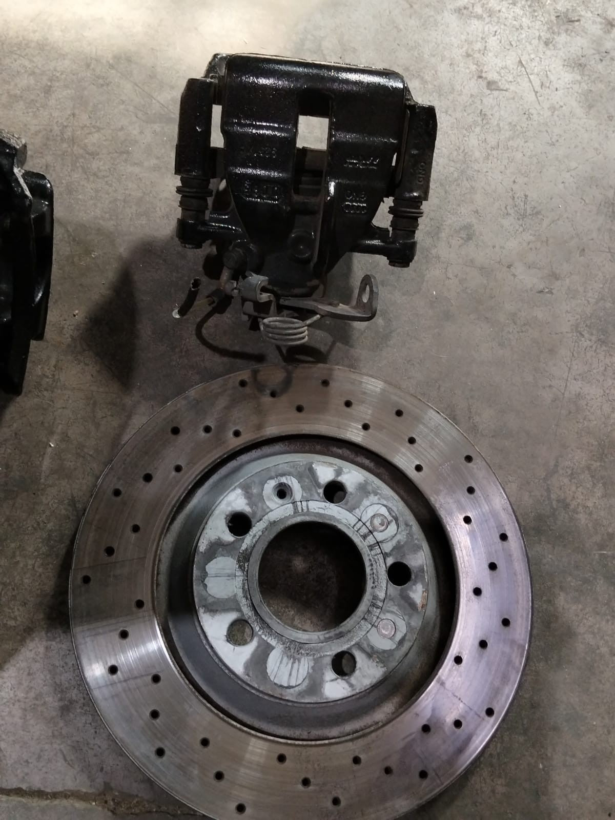 Kit frenante e assetto ABT con ammortizzatori regolabili Audi A4 S4 B7