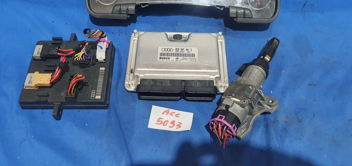 Kit accensione elettronica Chiave e blocchetto Audi A4 2.5 D