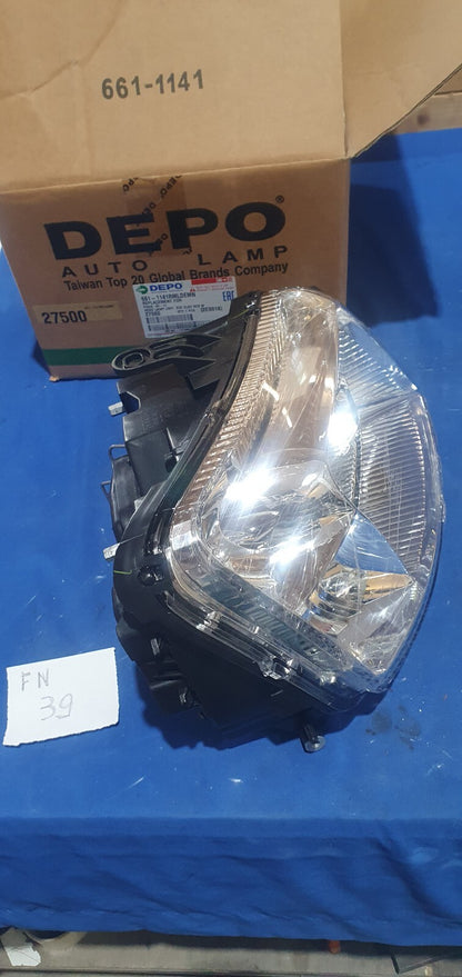 F Nuovi 39 - Faro anteriore Nuovo commerciale Fiat Panda destro dal 2009 al 2011