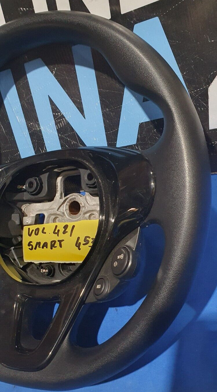 Volante Smart w453 in gomma con plastica posteriore rotta