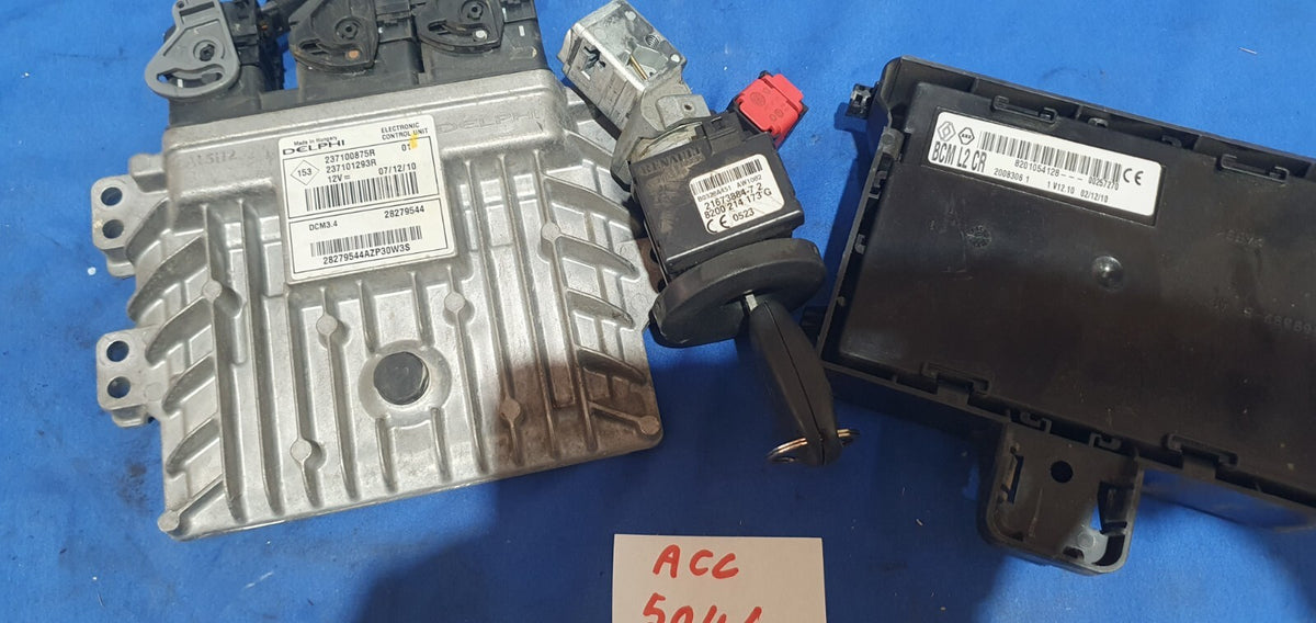 Kit accensione elettronica chiave e blocchetto Renault Clio 1.5 D