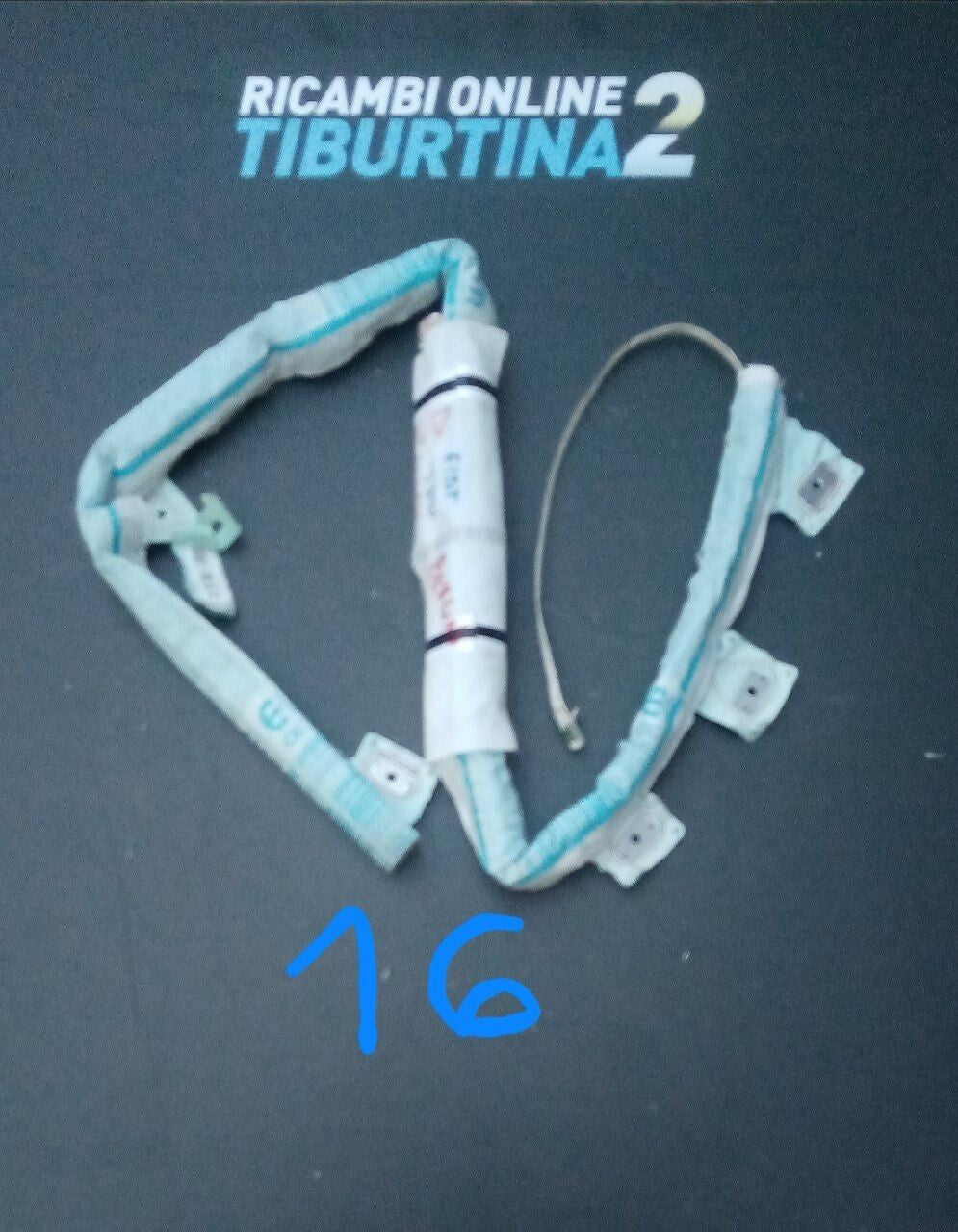 Airbag tendina laterale destra Fiat tipo 4 porte Sedan 2015 in poi Numero 16