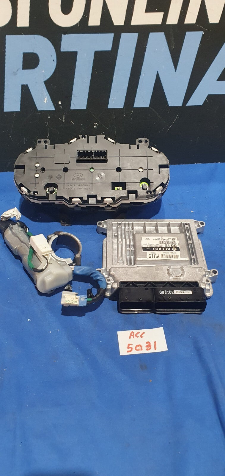 Kit accensione elettronica Chiave e blocchetto Hyundai I10