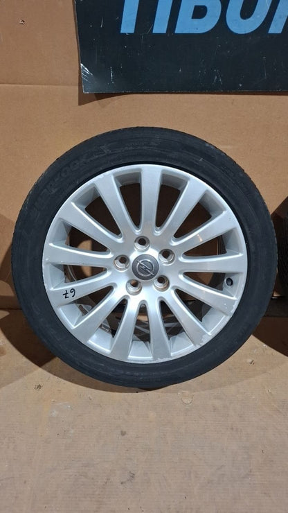 Cer 67 cerchi con gomme da cambiare opel insignia 245-45-18 gomme da cambiare
