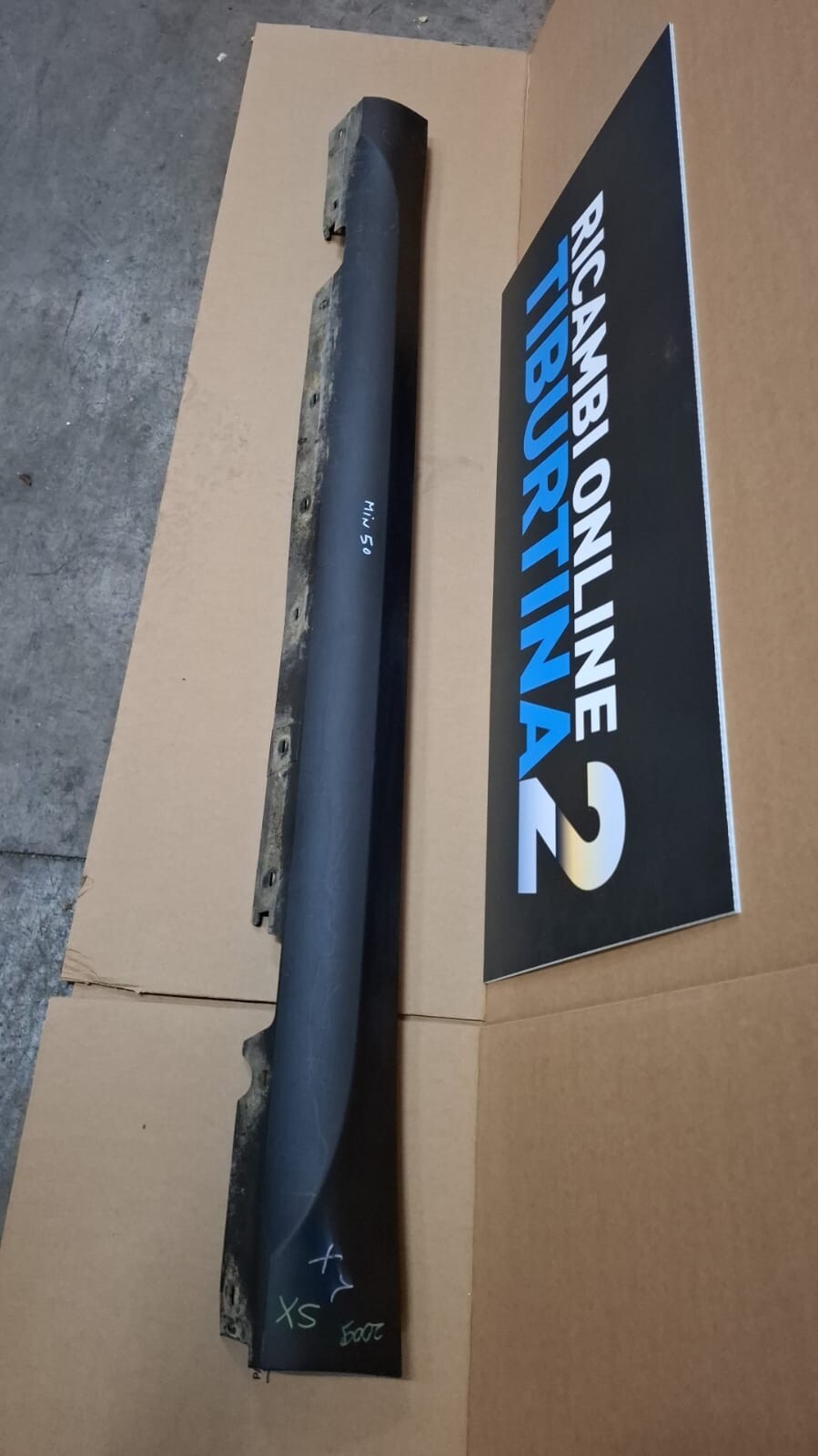 Minigonna sinistro bmw x1 cod 5112 2990169  anno 2009