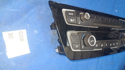 Cor 30 cornice comandi aria clima autoradio bmw serie 1 f 20 dal 2011 in poi