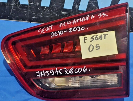Fanale Posteriore sinistro Seat Alahambra 2010