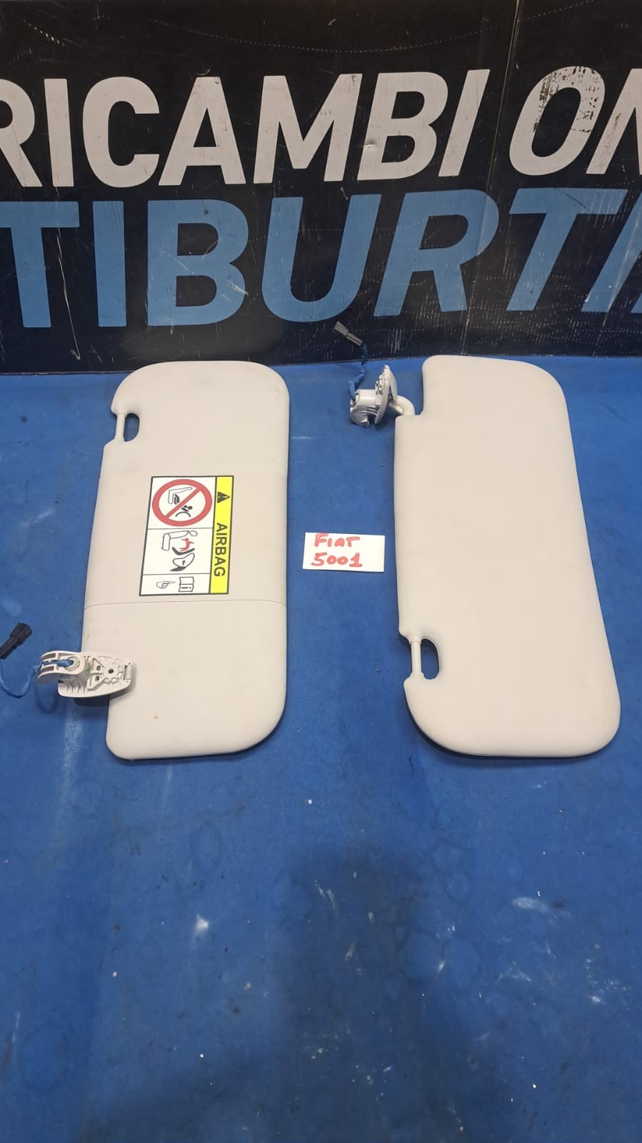 Ale 5001 Coppia Alette parasole Fiat 500x