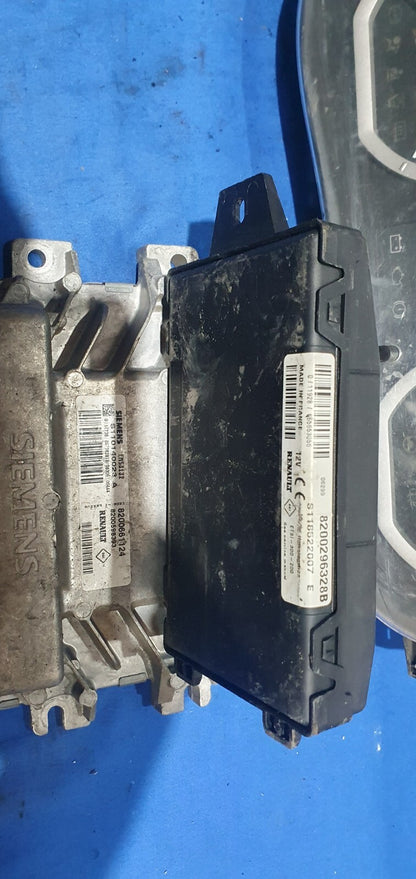 Kit accensione elettronica Chiave e blocchetto Dacia Logan Mcv 1.6 B