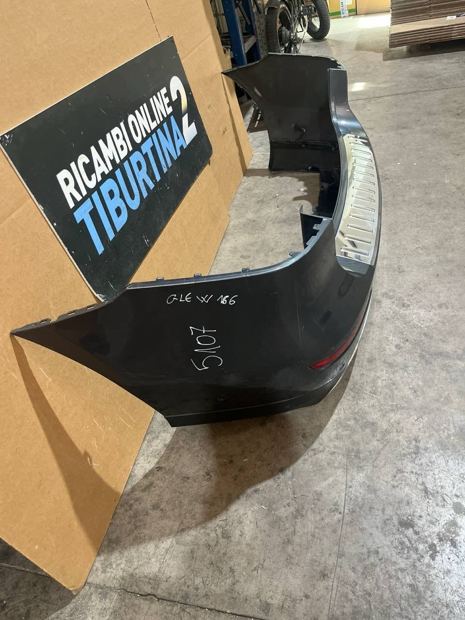Par 5107 paraurti posteriore Mercedes GLE W 166 dal 2018 sensori