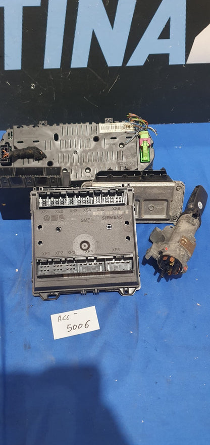 Kit accensione elettronica Blocchetto chiavi e centralina Volkswagen Polo 1.4 B