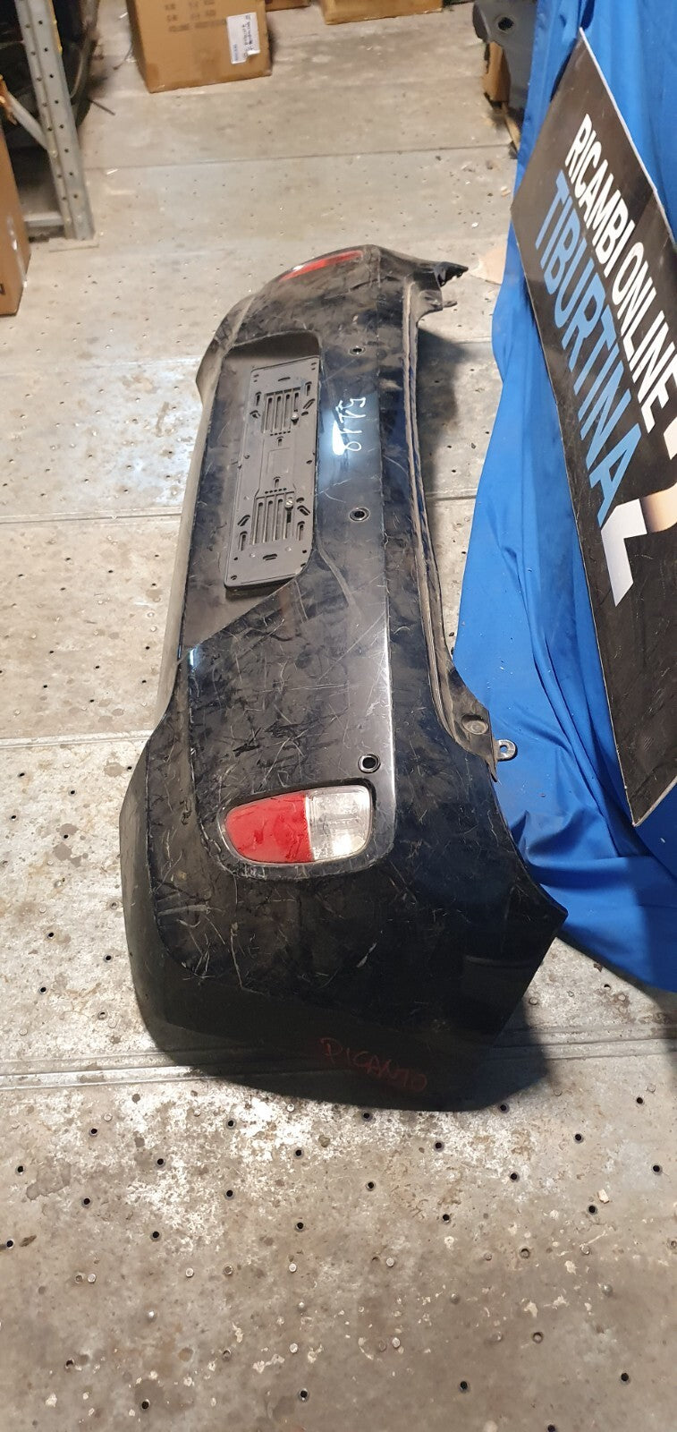 Paraurti posteriore Kia Picanto dal 2011 al 2015