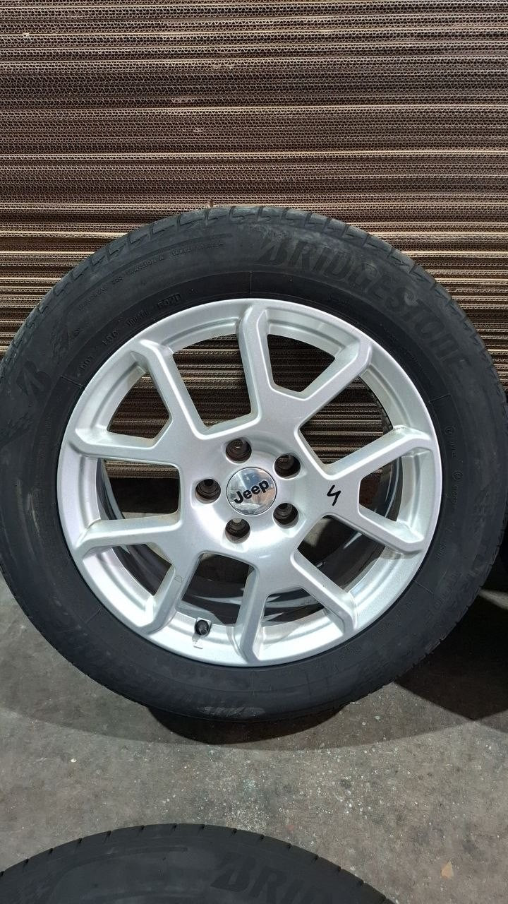 Cer 4 - cerchi  jeep renegade 215-60-17 Bridgestone dot 5021