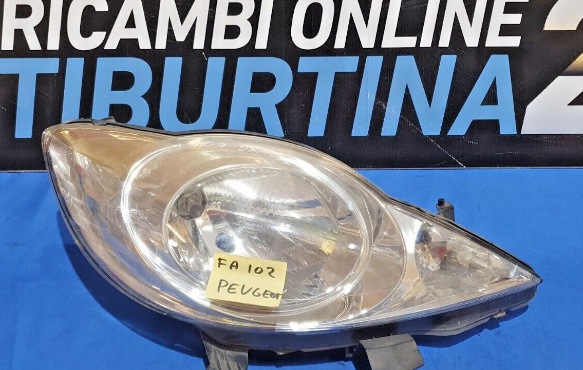 Fanale Anteriore Faro destro Peugeot 107