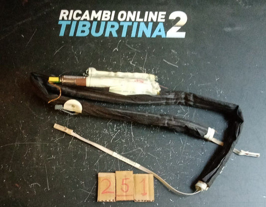 Airbag tendina laterale sinistra Peugeot 207 2007-2014 5p o 3p