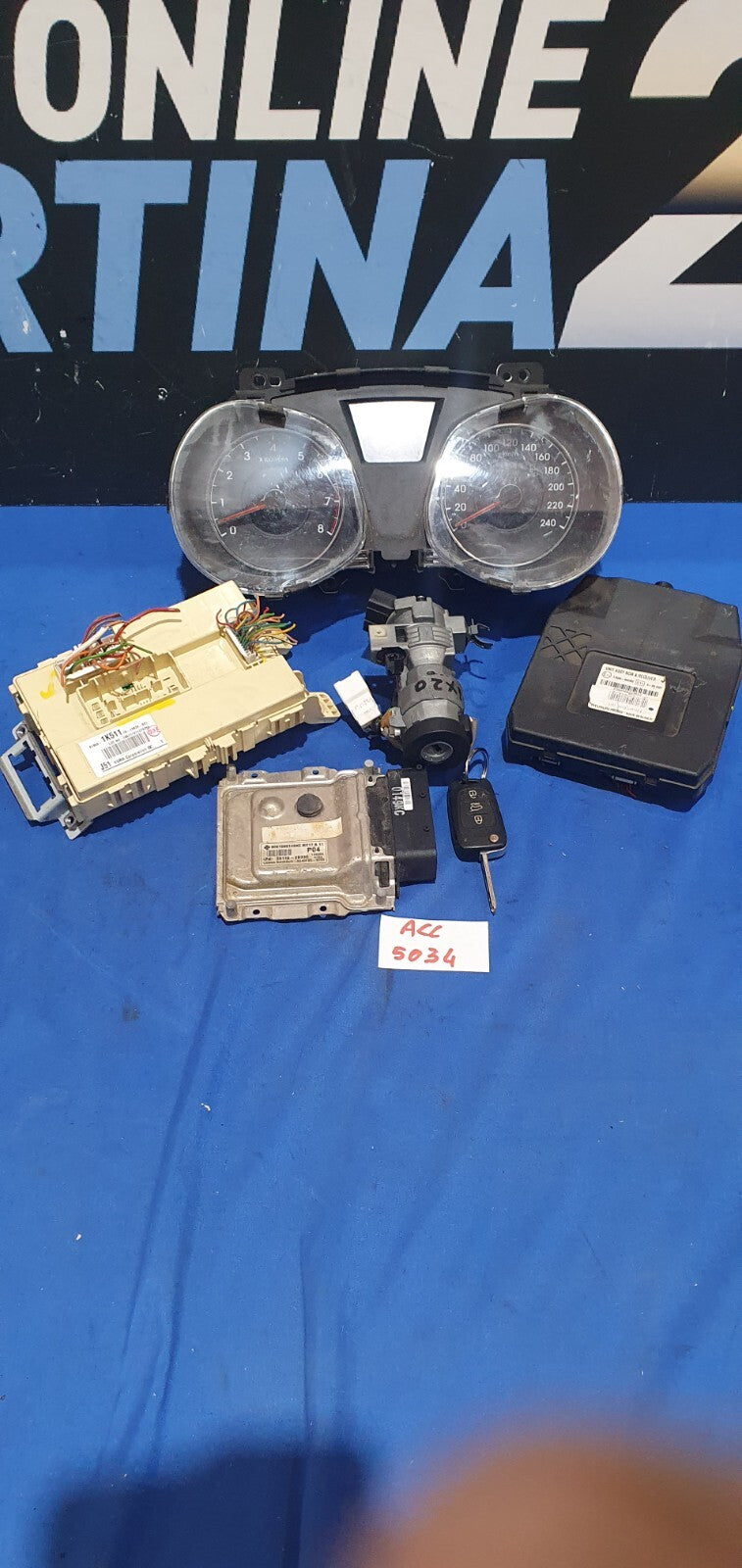Kit accensione elettronica chiave e blocchetto Hyundai IX20 1.4 B