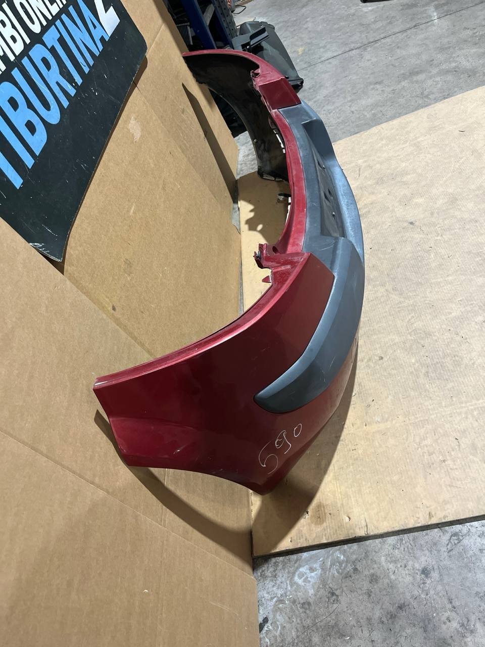 Par 590 paraurti posteriore Renault Megane dal 2004