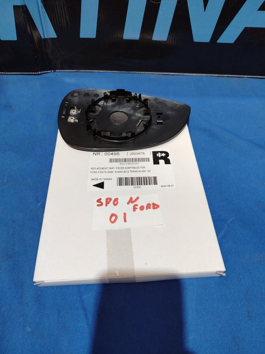 Spe N Ford 1 - Piastra Vetro nuova Ford Fiesta 2008 B-Max 2012 sinistra termica