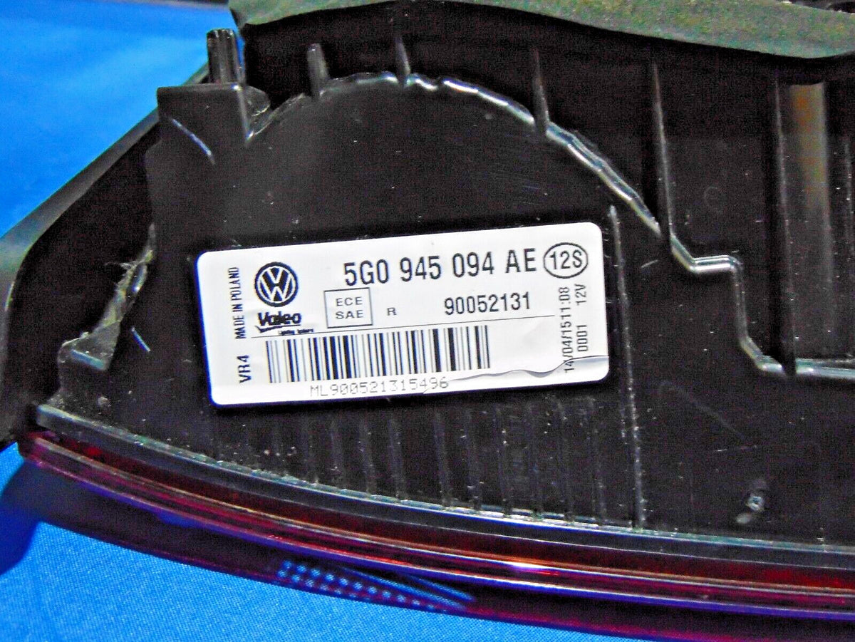 Fanale posteriore destro Volkswagen Golf 7 VII scuro 2012-2017  FVW 16bis