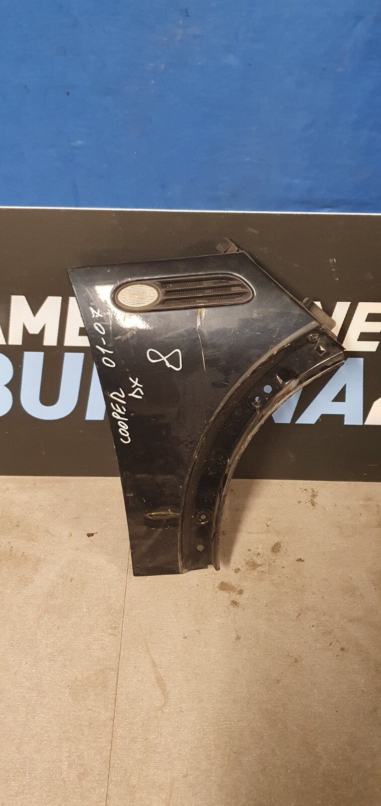 Parafango Anteriore Mini Cooper destro dal 2001 al 2007