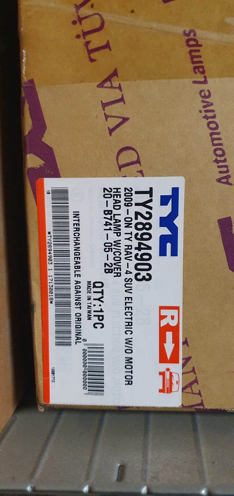 Faro anteriore nuovo commerciale Toyota Rav4 dal 2009 destro tyc