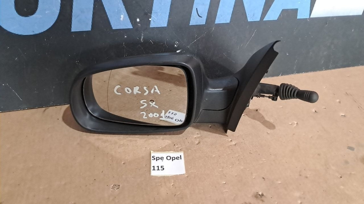 Spe opel 115 specchietto retrovisore manuale opel corsa C sinistro dal 2001
