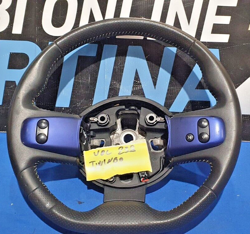Volante Renault twingo con plastica blu