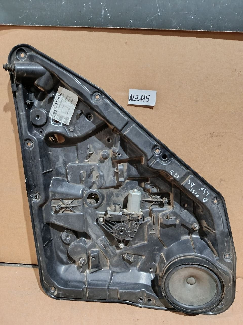 Alz 115 - Alzacristalli alzavetro elettrico Mercedes  B W246 posteriore destro
