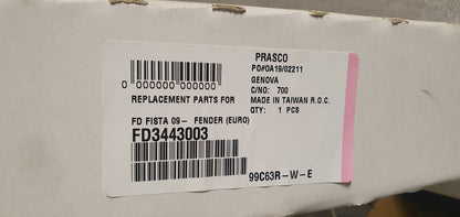 Parafango Anteriore Ford Fiesta destro dal 2009 nuovo commerciale