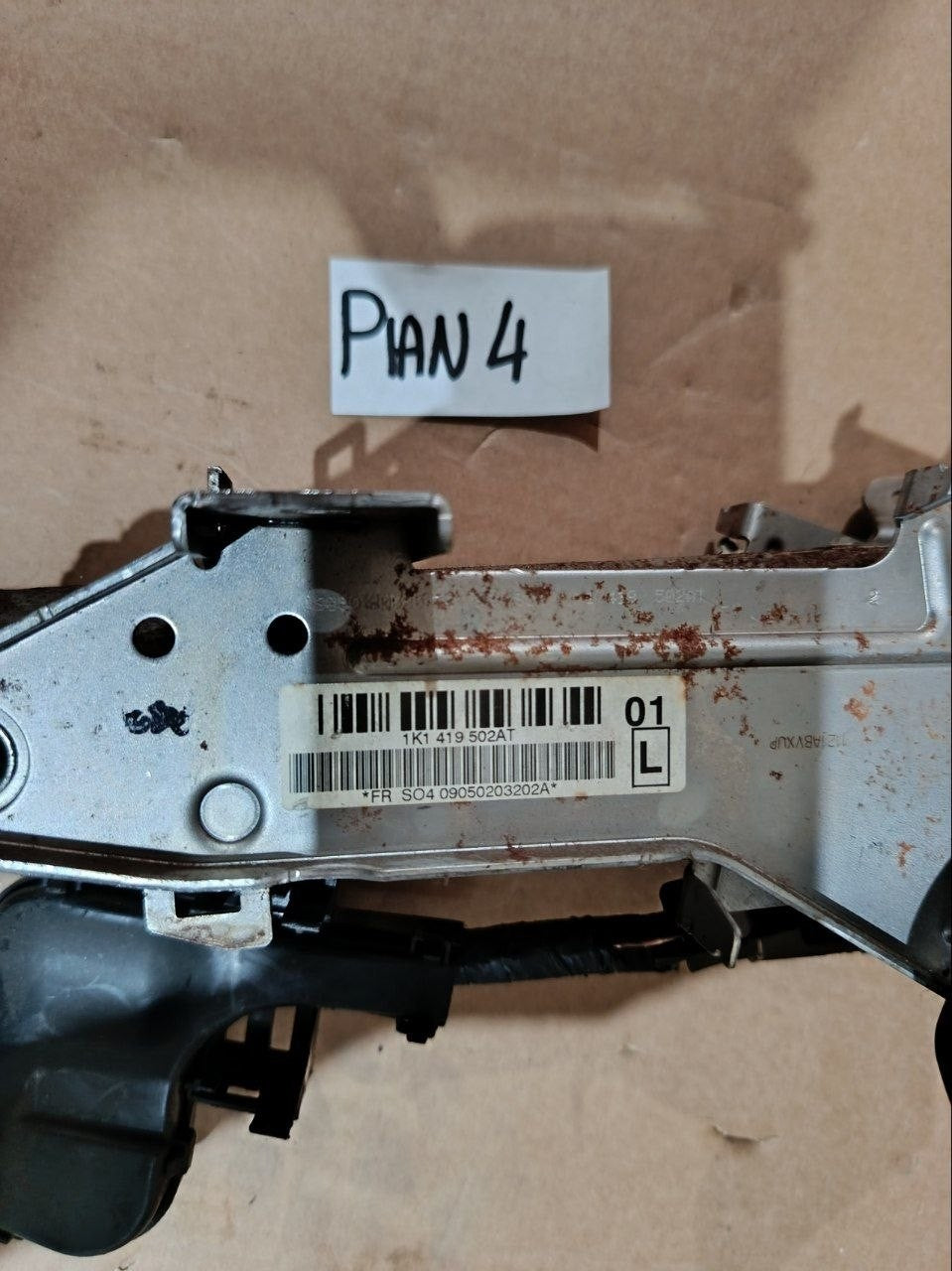 Pian 4 - Piantone sterzo manuale Volkswagen Golf 6 anno 2008 2012  1k1419502AT
