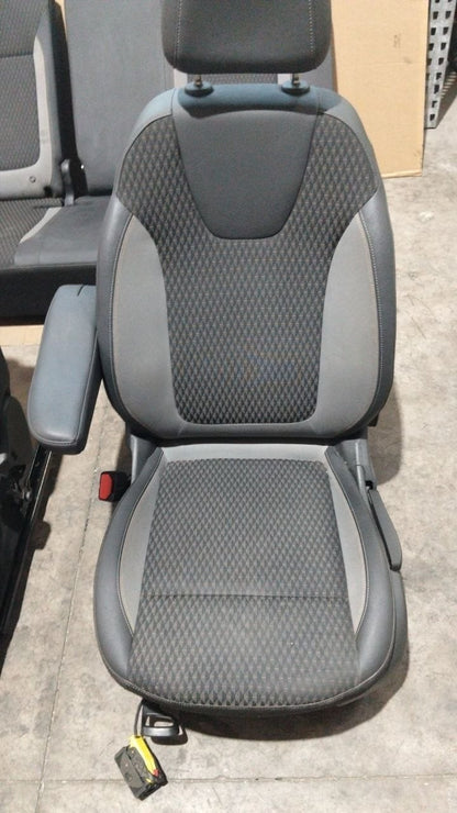 Tappezzeria Opel crossland misto pelle e stoffa dal 2017 sedili riscaldabili