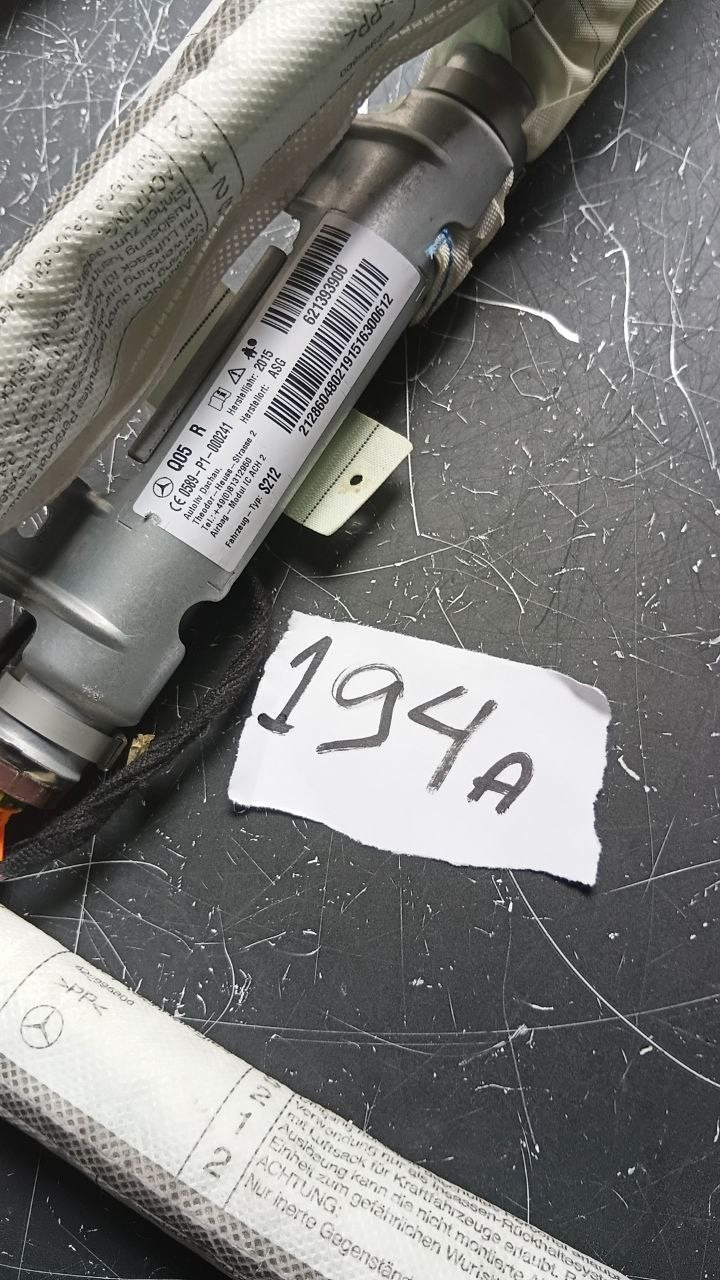 194A Airbag tendina laterale destra Mercedes benz classe E212 sw 2014
