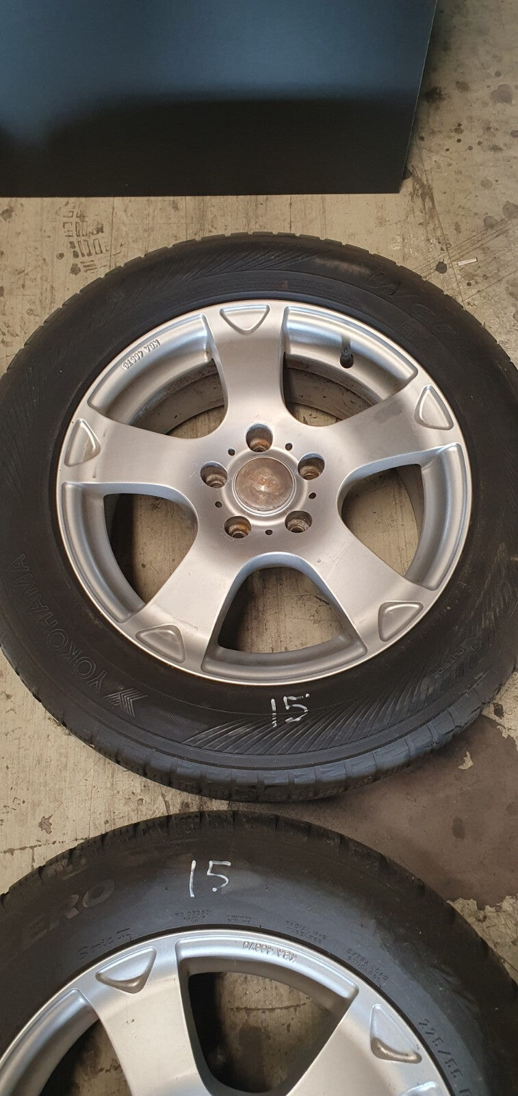 Cerchi e gomme 4 cerchi per Audi A6 diametro 16 et 38 7j 112 con gomme