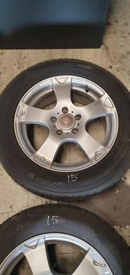 Cerchi e gomme 4 cerchi per Audi A6 diametro 16 et 38 7j 112 con gomme