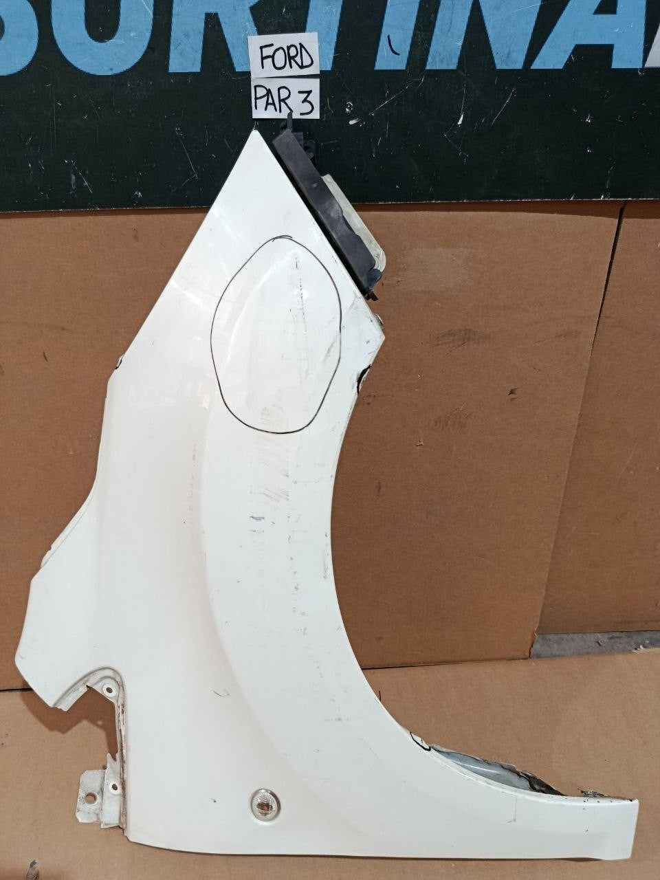 Par Ford 3 - Parafango con Difetto anteriore destro Ford Ka 2008 2016
