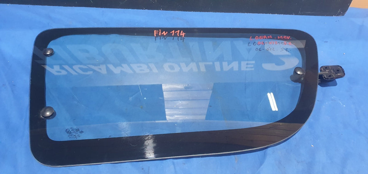 Fin 114 - Lunotto vetro fisso Dacia Logan Mcv posteriore sinistro dal 2006