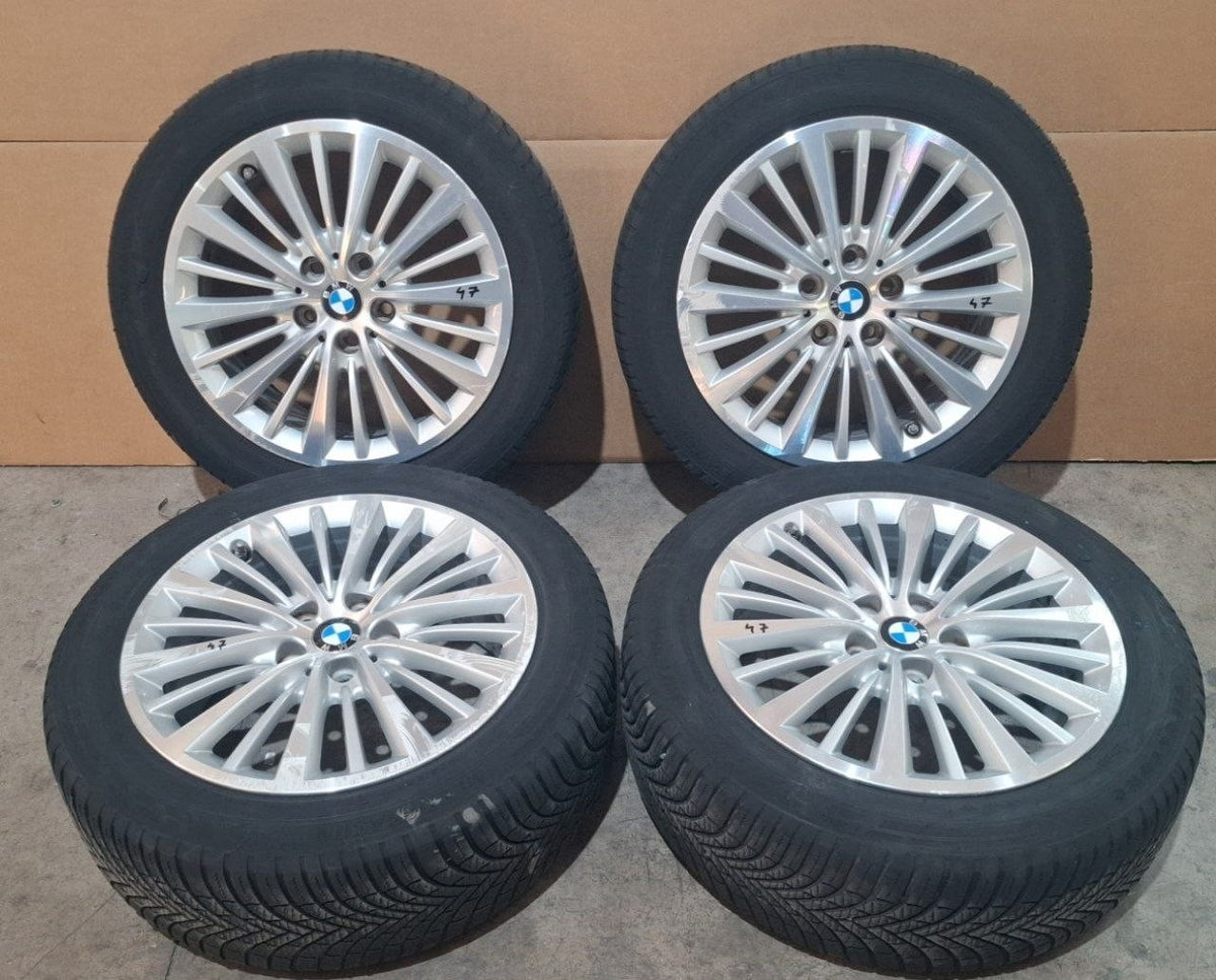 47 cerchi con gomme da cambiare bmw serie 2 tourer 205-55-17 cerchi originali