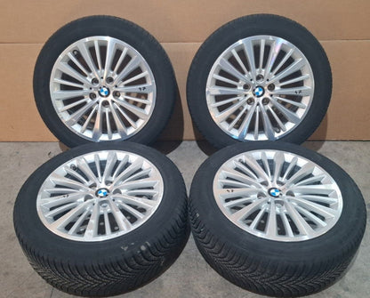 47 cerchi con gomme da cambiare bmw serie 2 tourer 205-55-17 cerchi originali