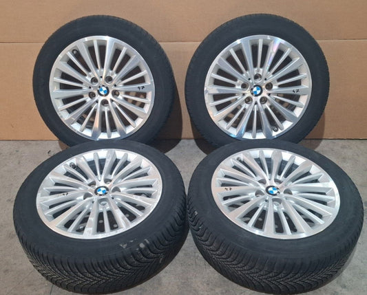 47 cerchi con gomme da cambiare bmw serie 2 tourer 205-55-17 cerchi originali