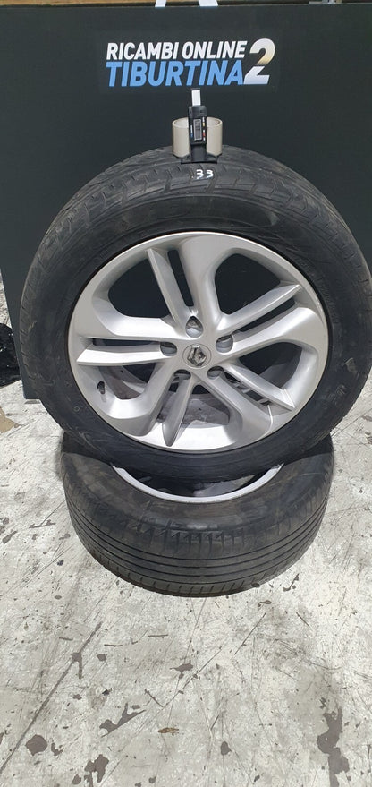 4 cerchi per Renault Koleos 18 pollici 5x114,3 centraggio 66,1 gomme vecchie