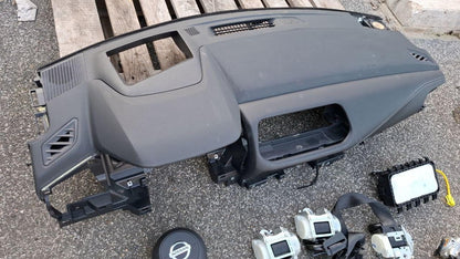 Kit airbag Nissan Qashqai con head up display in pelle 2021 in poi