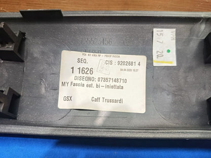 Masc 53 - Mascherina plancia Modanatura Centrale Cruscotto Fiat Panda Trussardi