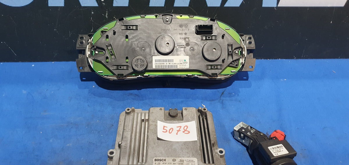 Kit accensione elettronica Chiave e blocchetto Dacia Dokker 1.5 D