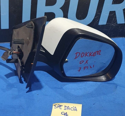 Specchio retrovisore specchietto Dacia Dokker destro 7 fili