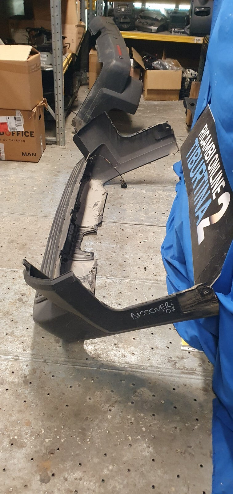 Paraurti posteriore Land Rover Discovery dal 2007 non verniciato