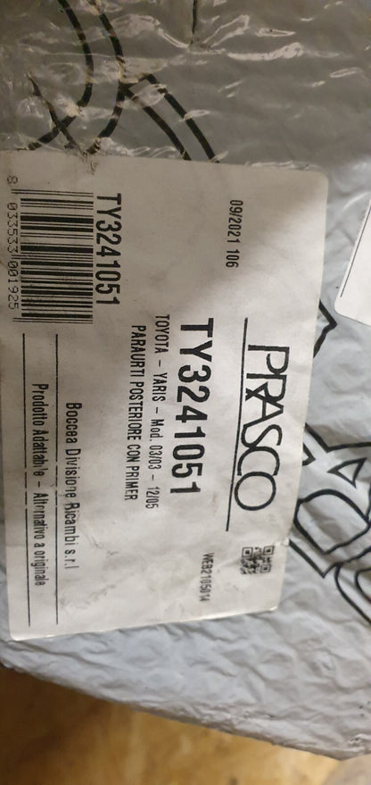 Paraurti nuovo commerciale posteriore Toyota Yaris dal 2003 al 2005