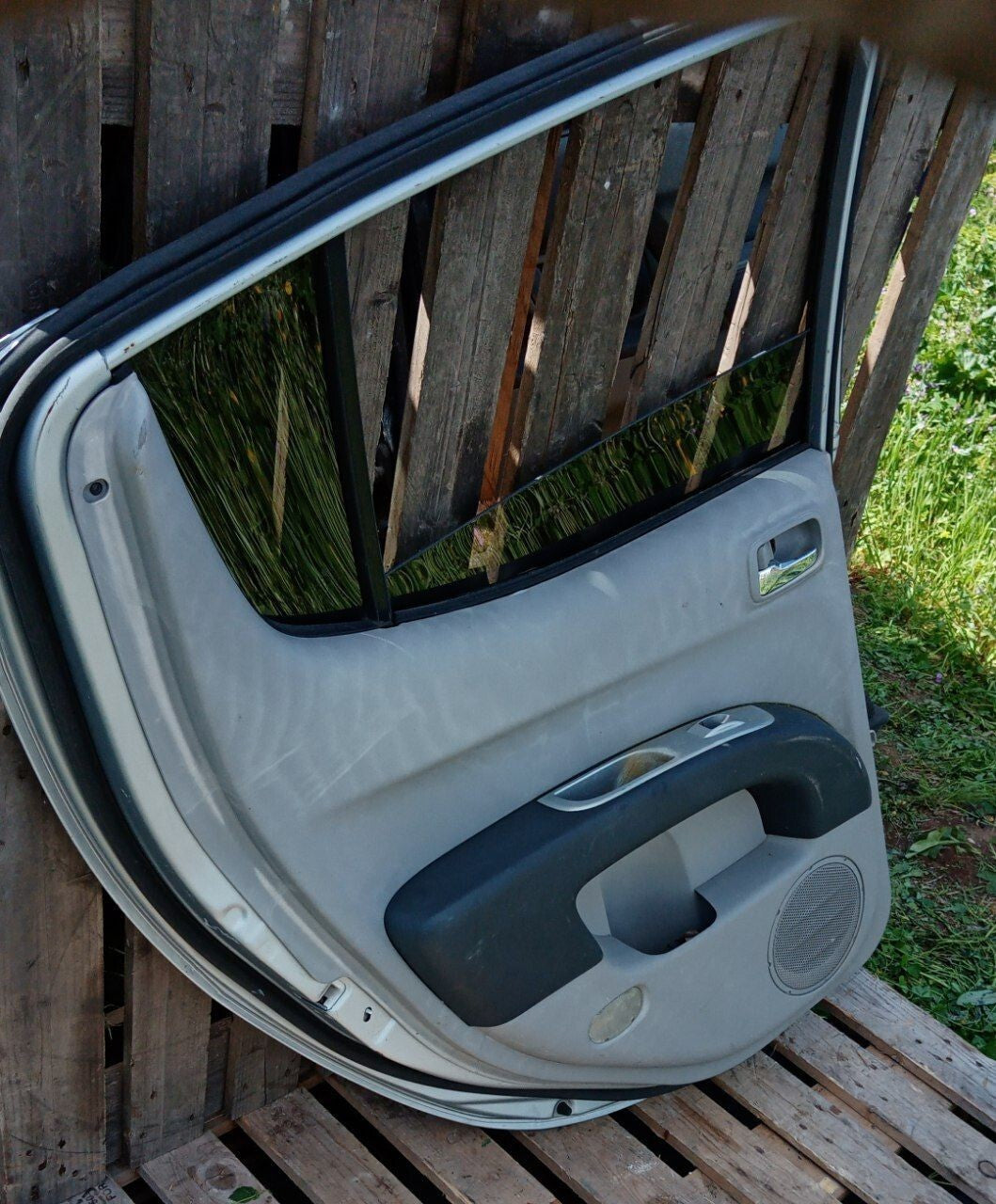 Portiera sportello posteriore sinistro Mitsubishi L200 2005 in poi Cod. Mit34